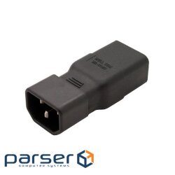 Перехідник живлення Lucom IEC(C14)-(C19) (адаптер ) (62.09.8205-1)