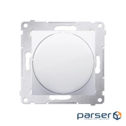 Светорегулятор Premium поворотный LED 2-100W, белый (DS9L.01/11)
