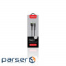 Дата кабель USB 2.0 AM to Micro 5P 1.2m CBFLEXM1 black Intaleo (1283126487453)