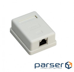 Network socket RJ45 STP6 (socket), external LSA ToolFree AWG22-24, white (62.09.8394-1)