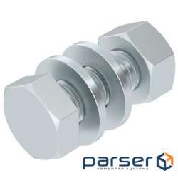 Шестигранний болт з гайкою і шайбою, М8х30мм OBO Bettermann 3158640 OBO Bettermann 3158640