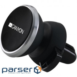Універсальний автодержатель Canyon Car air vent magnetic phone holder with button (CNE-CCHM4)