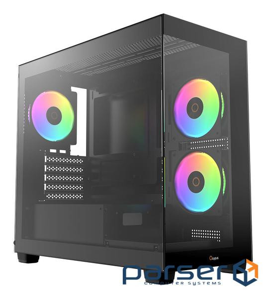 Корпус OCYPUS Gamma C52 ARGB Black (GAMMA-C52-BKD300XX-GL)