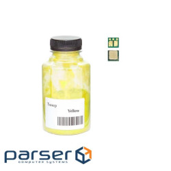Тонер + чіп АНК для Canon MF651Cw/MF655Cdw/MF657Cdw, 067H бутль 70г 2400 ст. Yellow (50000412) . Yellow (50000412)