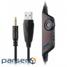 Навушники REAL-EL GDX-7650 Black-Red (EL124100043)