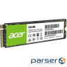 SSD ACER FA100 256GB M.2 NVMe (BL.9BWWA.118)