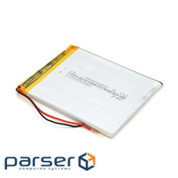 Літій-полімерний акумулятор 3*60*80mm (Li-ion 3.7В 2200мА&middot,ч ) (306080)