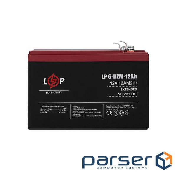 Аккумулятор LP LiFePO4 12V - 70 Ah (BMS 80A/40А) пластик (42540)