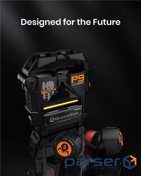Навушники GravaStar Sirius P9 Plus Black (GSP9PLUS_BLK) (GSP9PLUS BLK)