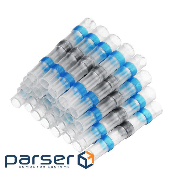 Термоусаджувальна гільза з припоєм SST-S31 Blue 1.50-2.50mm&sup2,, 100 штук в упаковці, ціна за 