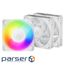 Набір із трьох вентиляторів для корпусу 120MM P12 PRO A-RGB WHT ACFAN00326A ARCTIC
