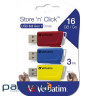 Набір з 3-х флешок VERBATIM Store 'n' Click 16GB (49306)