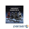 Крісло ігрове Anda Seat Kaiser 3E Fabric Size XL Dark Grey (AD23YC-XL-09-GB-CF-G01)