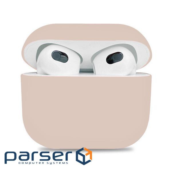 Чохол для навушників Armorstandart Ultrathin Silicone Case для Apple AirPods 3 Pink Sand (ARM60287)