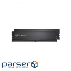 Модуль памяти для компьютера DDR5 32GB (2x16GB) 5600 MHz Black Sark eXceleram (ED50320564040CD)
