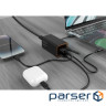 Зарядний пристрій Gembird 2xUSB-C PD65W + 2xUSB QC3.0 30W black (TA-UC-2A2C-PD65-01-BK)