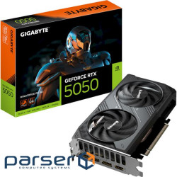 Відеокарта GIGABYTE GeForce RTX 5050 WindForce OC 8G (GV-N5050WF2OC-8GD)