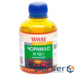 Чорнило WWM HP №10/ 11/12/13/14/82 (Yellow) (H12/Y)