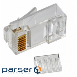 Конектор MERLION RJ-45 UTP Cat.6 50шт / уп (05049)