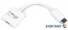 Перехідник DisplayPort to HDMI Cablexpert (A-DPM-HDMIF-002-W)