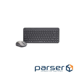 A4Tech Fstyler FG3200 Air2 (Grey), комплект бездротовий клавіатура з мишою, сірий колір