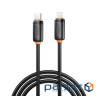 Дата кабель USB-C to Lightning 1.0m 27W black XO (XO-CB-300CL-BK)