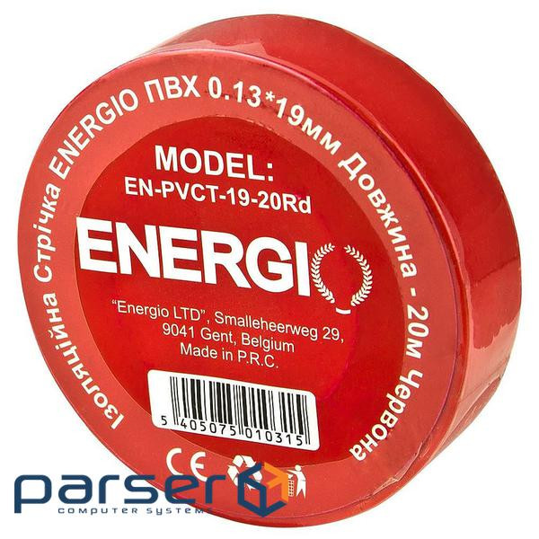 Ізоляційна стрічка ПВХ 0.13*19мм 20м червона (PVCT-1920Rd) (PVCT-1920Rd)