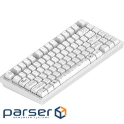 Клавіатура Dark Project ALU81 Terra Nova PBT RGB Mech G3MS Moonstone Wh (DPKB_NOVA_81_ANSI_WHITE_UA)