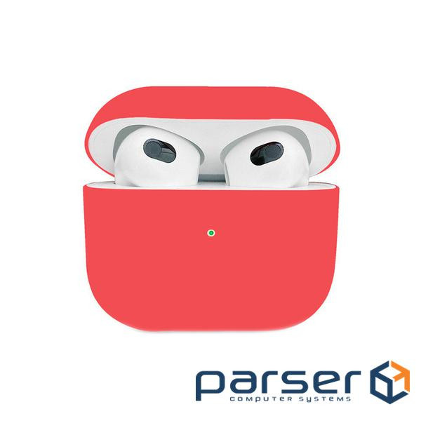 Чохол ArmorStandart Ultrathin Silicone Case для Apple AirPods 3 Crimson (ARM60294)