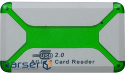 Card Reader зовнішній AtCom TD2070 ALL IN 1 MS/microSD/SDHC/T-Flash (10770)