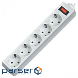 Power strip extension DEFENDER ES 5 White 5м (99483)