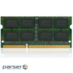 Оперативна пам'ять eXceleram / SoDIMM / DDR3 / 8GB / 1333 MHz (E30214S)