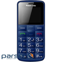 Мобільний телефон блакитний PANASONIC KX-TU110EXC PANASONIC KX-TU110EXC