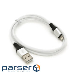 Кабель Hoco X86, Lightning-USB, 2.4A, довжина 1м , White, BOX (Hoco X86 / LW)