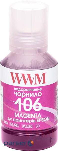 Ink WWM EPSON L7160/7180 140г Magenta (E106M)