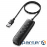 USB hub UGREEN CM416 4xUSB3.0 Black (80657)