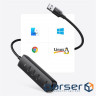 USB hub UGREEN CM416 4xUSB3.0 Black (80657)
