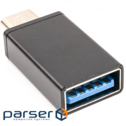 Адаптер PowerPlant USB Type-C (M) - USB 3.0 Type-A (M) (CA913091)