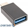 Перехідник USB Type-C to USB 3.0 Type-A PowerPlant (CA913091)