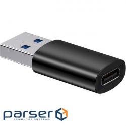 Adapter OTG BASEUS Ingenuity Series Mini OTG Adaptor USB 3.1 to Type-C Black (ZJJQ000101)