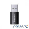 Adapter OTG BASEUS Ingenuity Series Mini OTG Adaptor USB 3.1 to Type-C Black (ZJJQ000101)