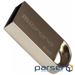 Flash drive MIBRAND Lynx 64GB Silver (MI2.0/LY64M2S)