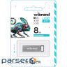 Флешка WIBRAND Chameleon 8GB USB2.0 Silver (WI2.0/CH8U6S)