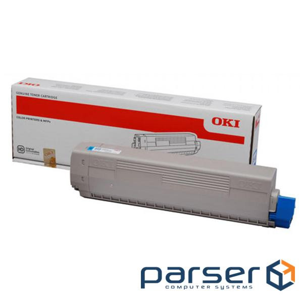 Тонер-картридж OKI C822 CYAN (44844627)