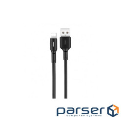 Кабель XO NB112 USB-Micro USB (M/M), 1 м , Black (NB112-M-BK)