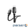 Дата кабель USB-C to USB-C 1.0m 100W black Essager (EXCTT1-TD01-P)