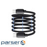 Дата кабель USB-C to USB-C 1.0m 100W black Essager (EXCTT1-TD01-P)