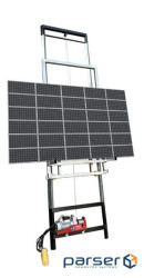 18-метровий підйомник для сонячних панелей - 13 коліс, з відкидним двигуном 3-го п (SPL18 / 260 / 2) (SPL18 / 260 / 2)