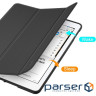 Case for tablet BeCover Tri Fold Soft TPU Silicone Apple iPad 10.2 2019/2020/2021 Black (706881)