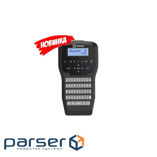 Принтер етикеток UKRMARK E2800, Bluetooth, QR та штрих-коди, сумісний з картриджами DYMO D1 (900449)